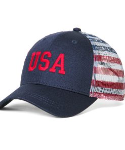 USA Flag Trucker Hat