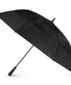 Vented Golf Stick Umbrella with Wind & Sun Protection